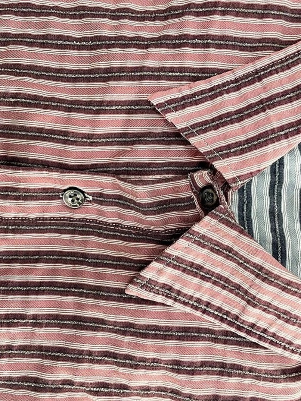 Paul Smith Striped Cotton Button Down Size Medium Like New